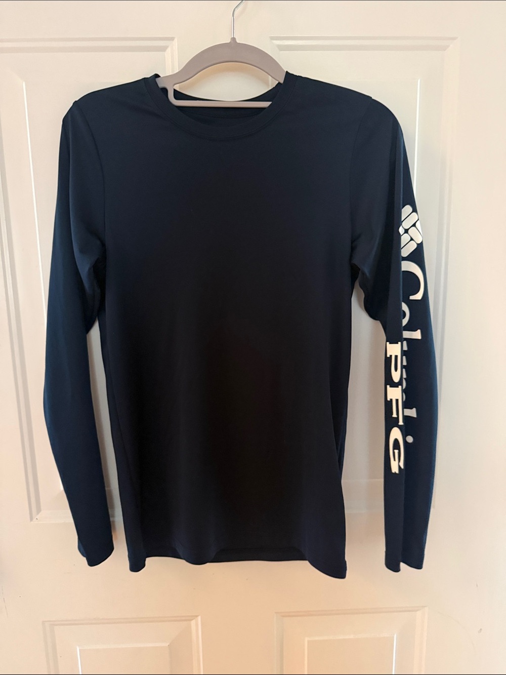 Columbia navy Long-Sleeve PFG Performance Tee